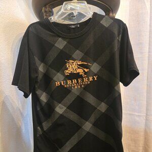 Mens burberry t-shirt size 2xl.